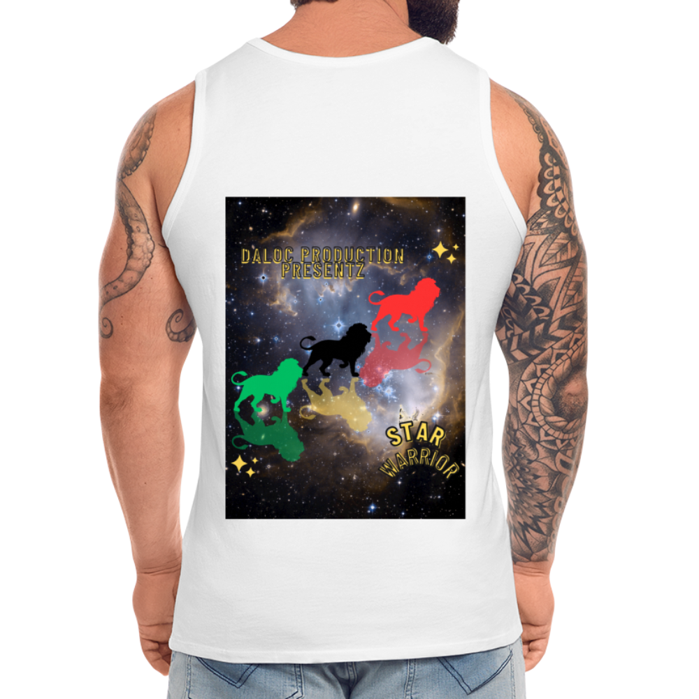 Adult Stars & Stripes T-Shirt | LAT Code Five™ 3976 - white
