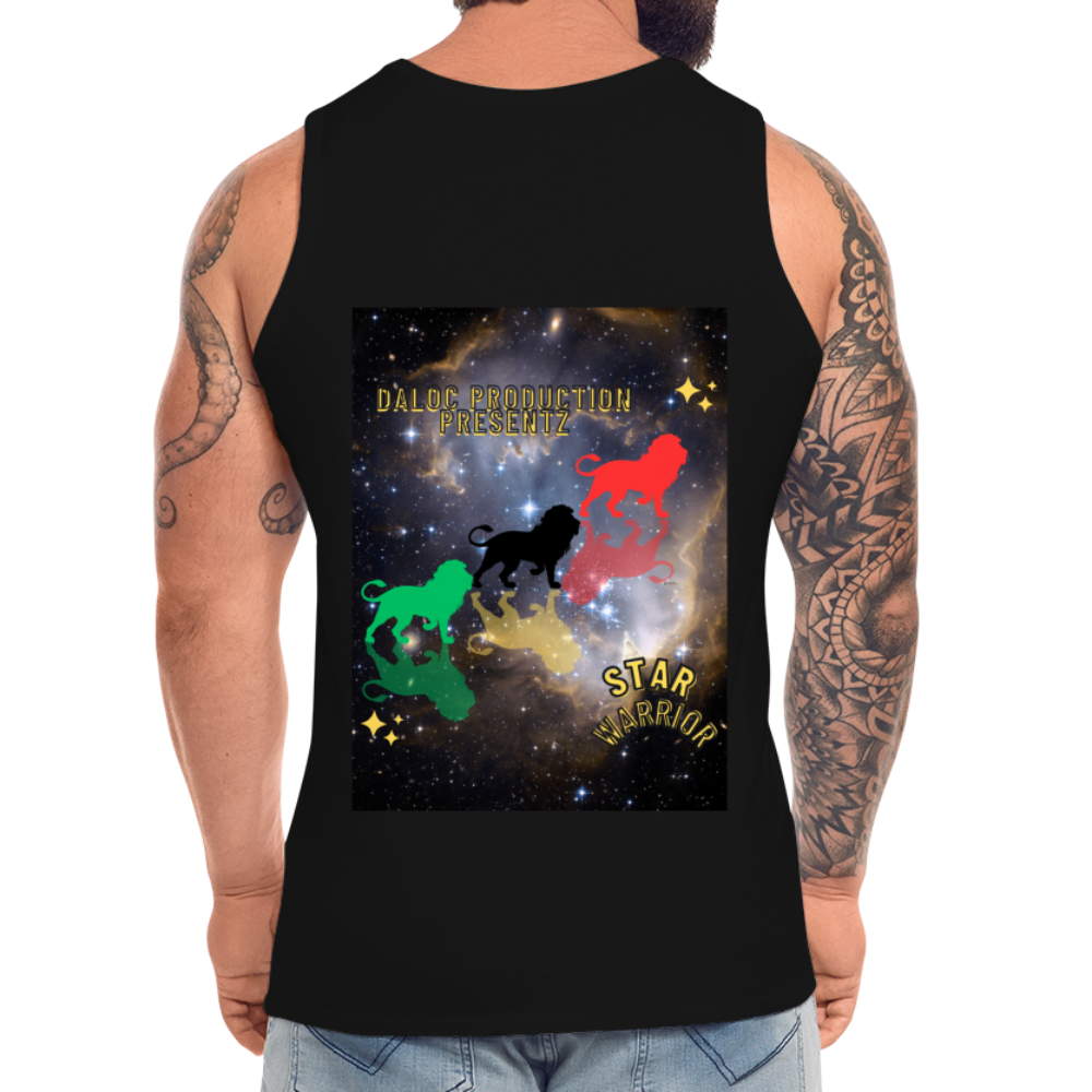 Adult Stars & Stripes T-Shirt | LAT Code Five™ 3976 - black