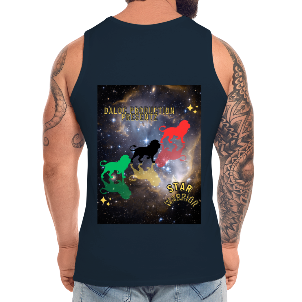 Adult Stars & Stripes T-Shirt | LAT Code Five™ 3976 - deep navy