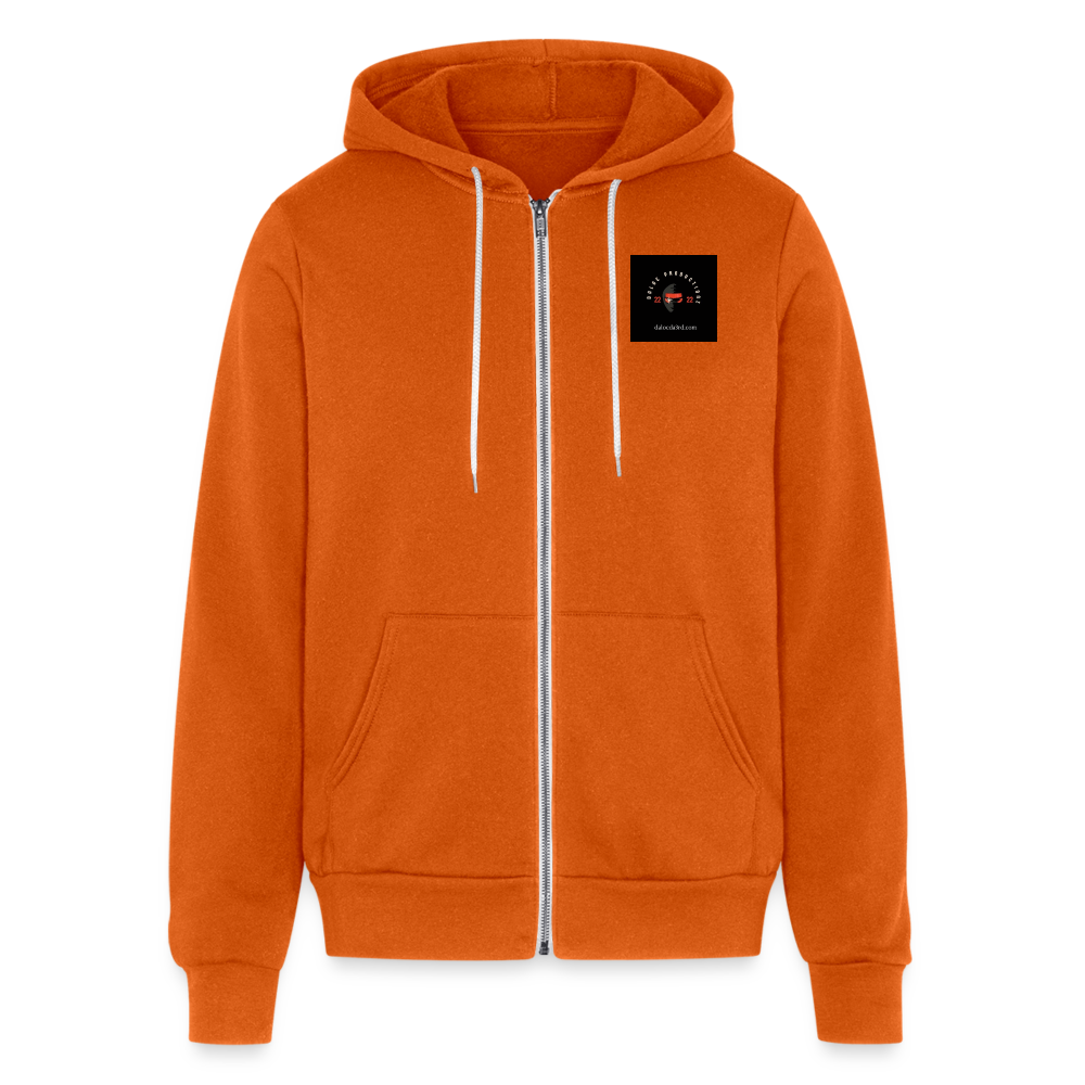 Bella + Canvas Unisex Full Zip Hoodie - autumn