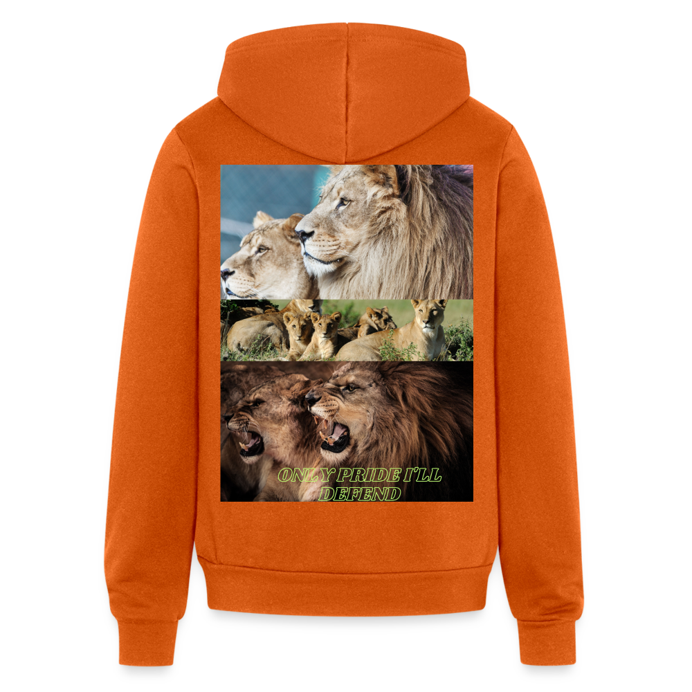 Bella + Canvas Unisex Full Zip Hoodie - autumn