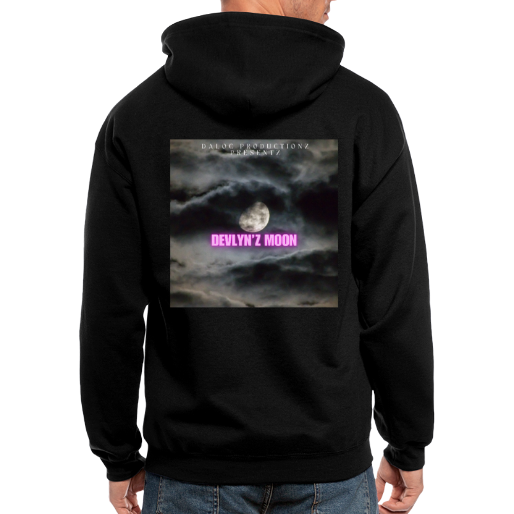 DEVLYN'Z MOON HOODIE - black