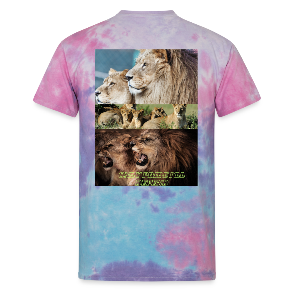 Unisex Tie Dye T-Shirt - cotton candy