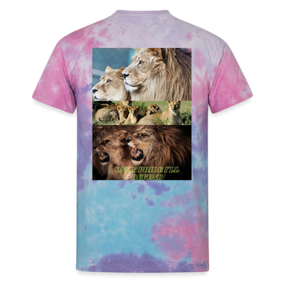 Unisex Tie Dye T-Shirt - cotton candy