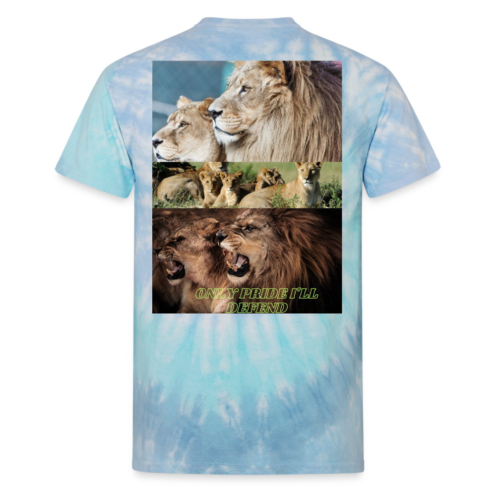 Unisex Tie Dye T-Shirt - blue lagoon