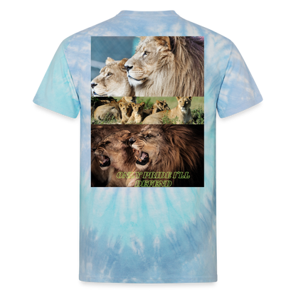 Unisex Tie Dye T-Shirt - blue lagoon