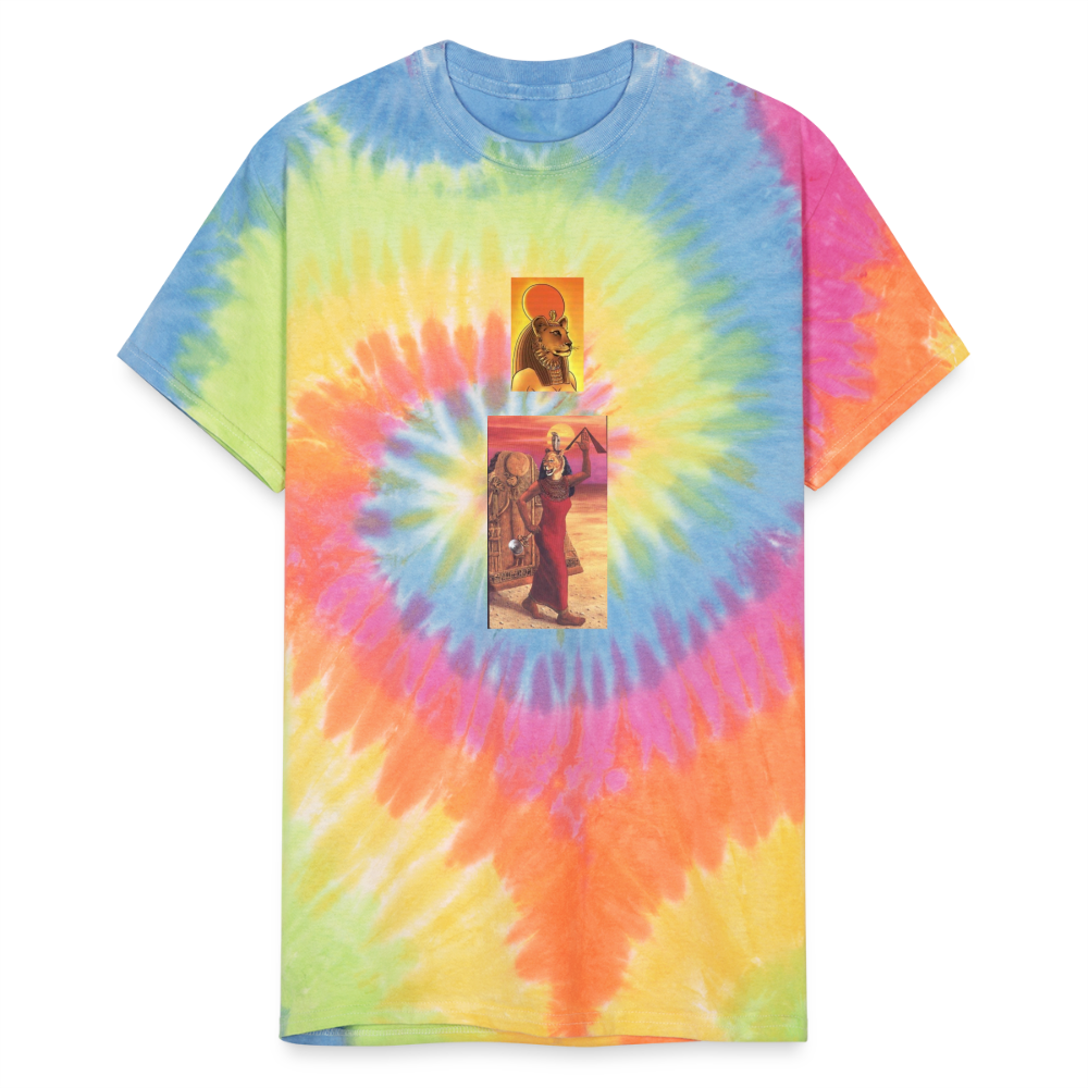 Unisex Tie Dye T-Shirt - rainbow