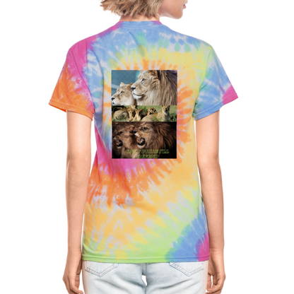 Unisex Tie Dye T-Shirt - rainbow