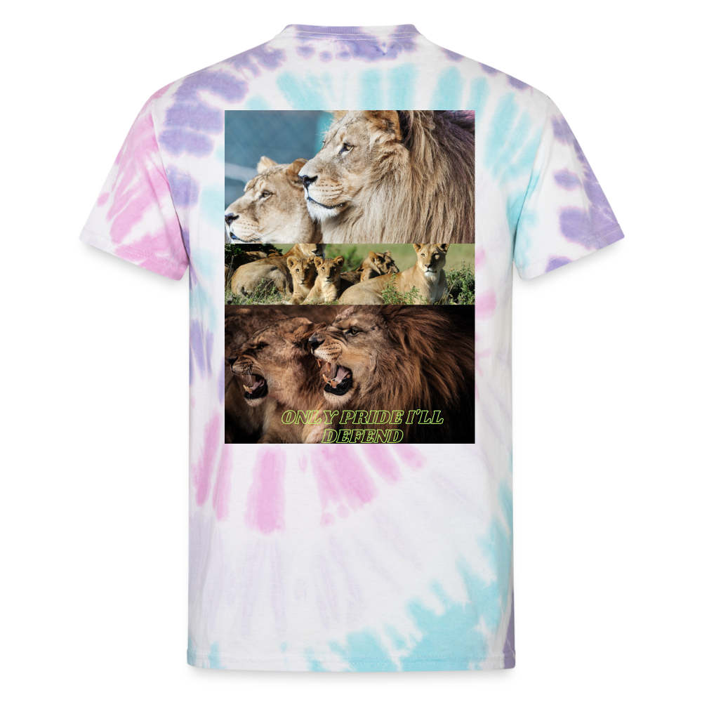 Unisex Tie Dye T-Shirt - Pastel Spiral