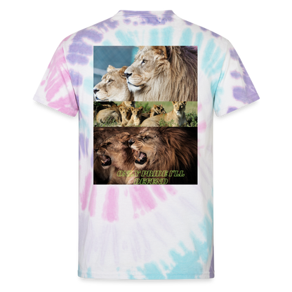 Unisex Tie Dye T-Shirt - Pastel Spiral