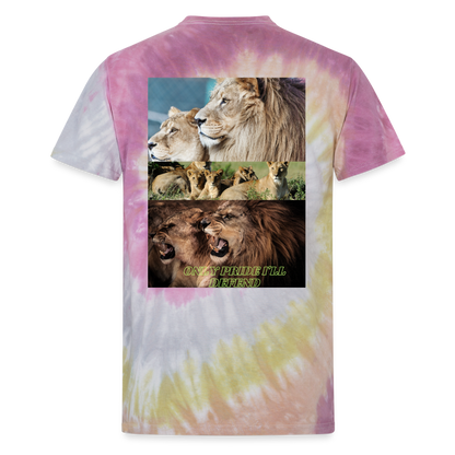 Unisex Tie Dye T-Shirt - Desert Rose