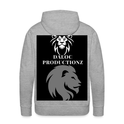 Men’s Premium Hoodie - heather grey