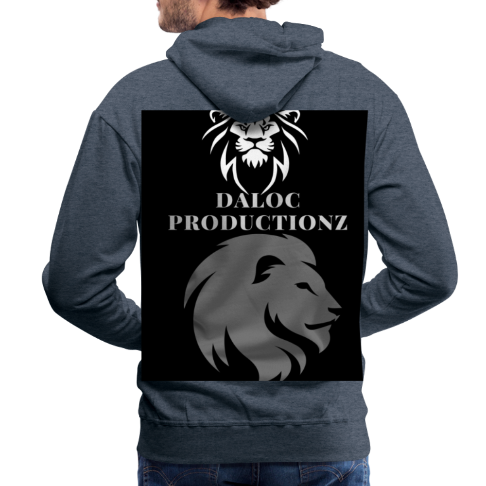 Men’s Premium Hoodie - heather denim