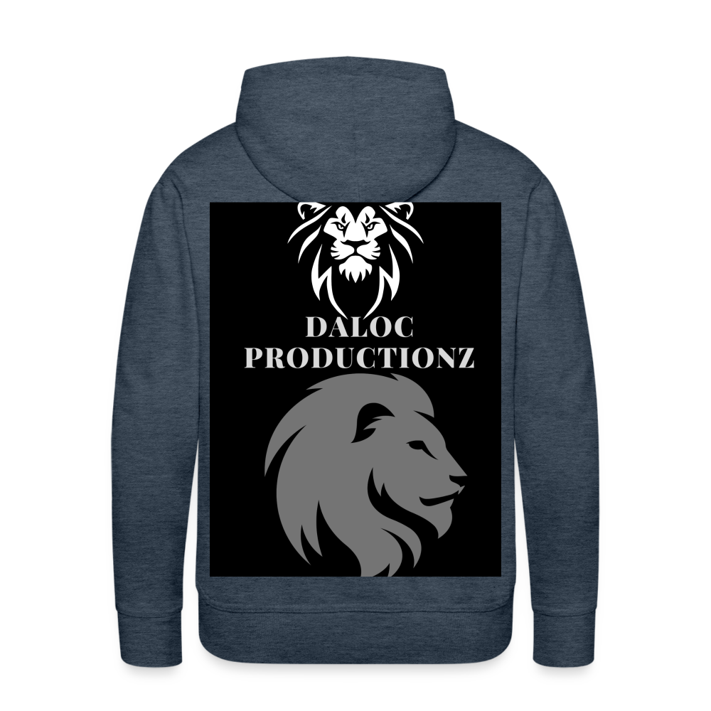 Men’s Premium Hoodie - heather denim