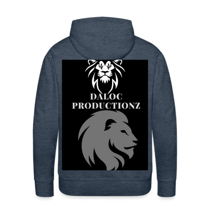 Men’s Premium Hoodie - heather denim
