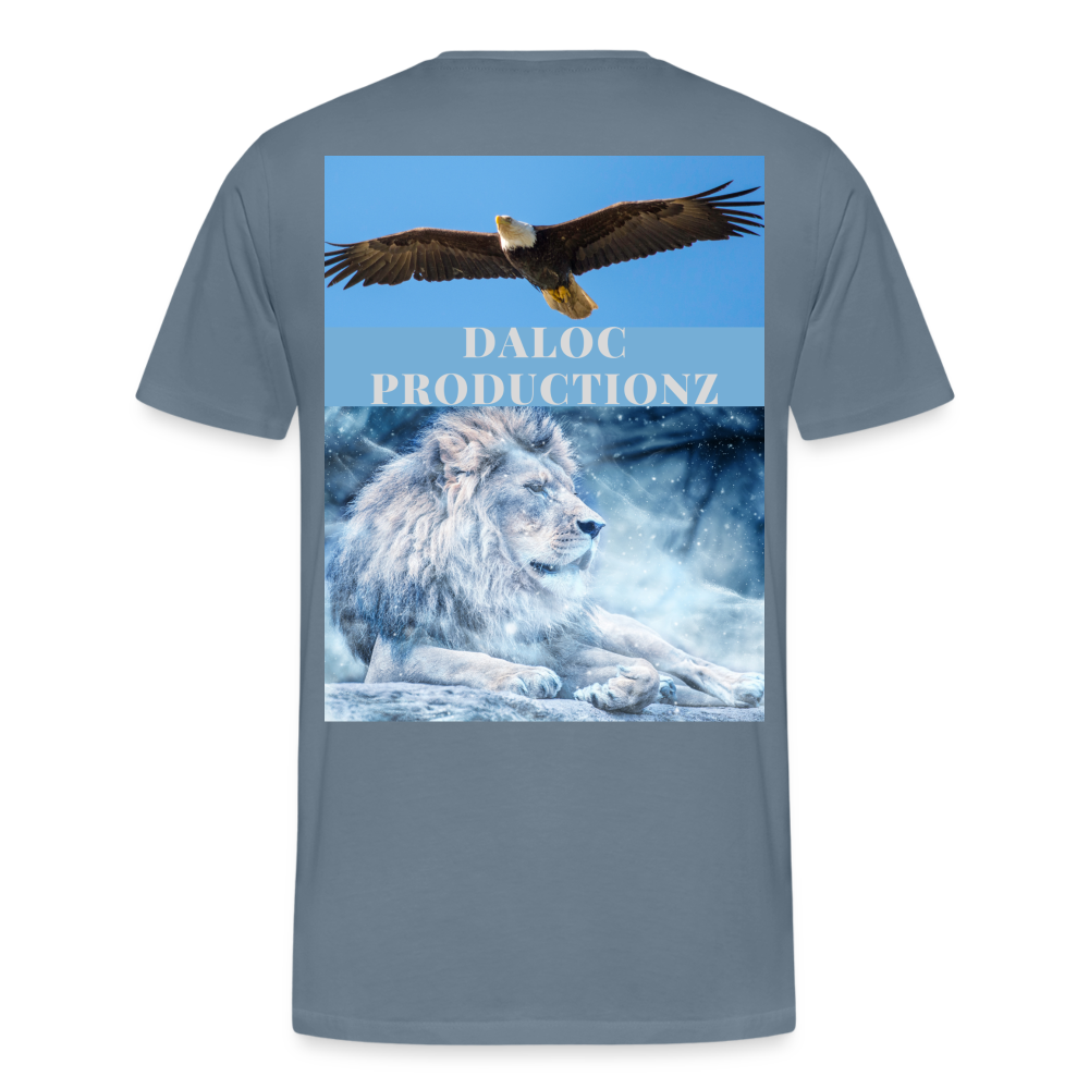 Men's Premium T-Shirt - steel blue