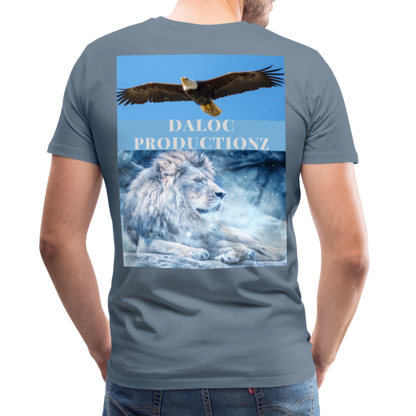 Men's Premium T-Shirt - steel blue