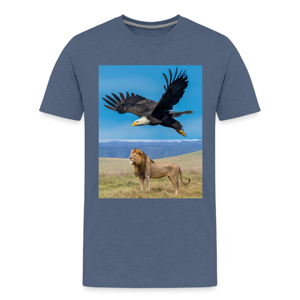 Men's Premium T-Shirt - heather blue