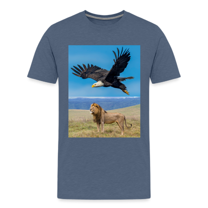 Men's Premium T-Shirt - heather blue