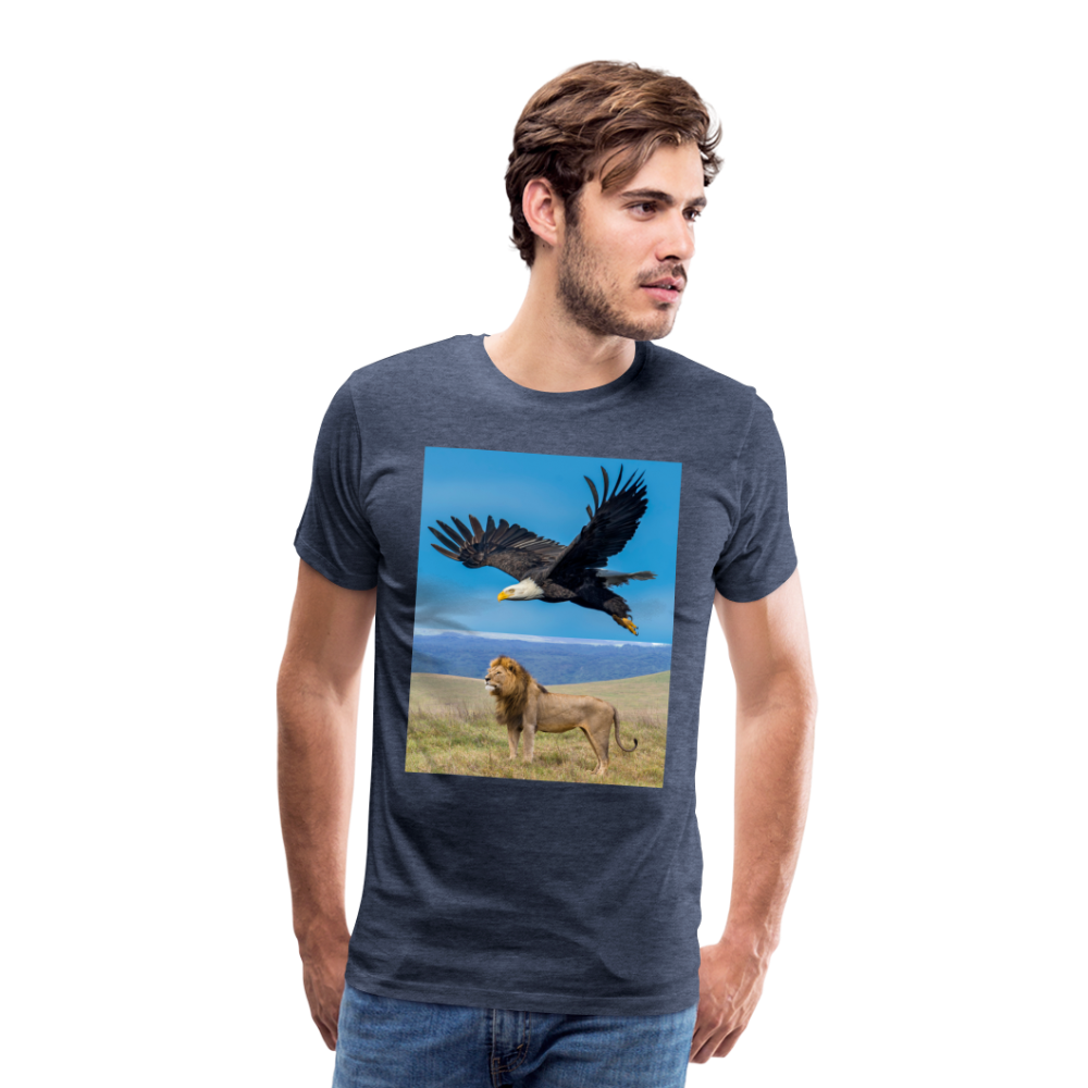 Men's Premium T-Shirt - heather blue