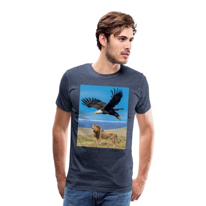 Men's Premium T-Shirt - heather blue