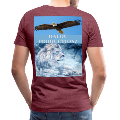 Men's Premium T-Shirt - heather burgundy