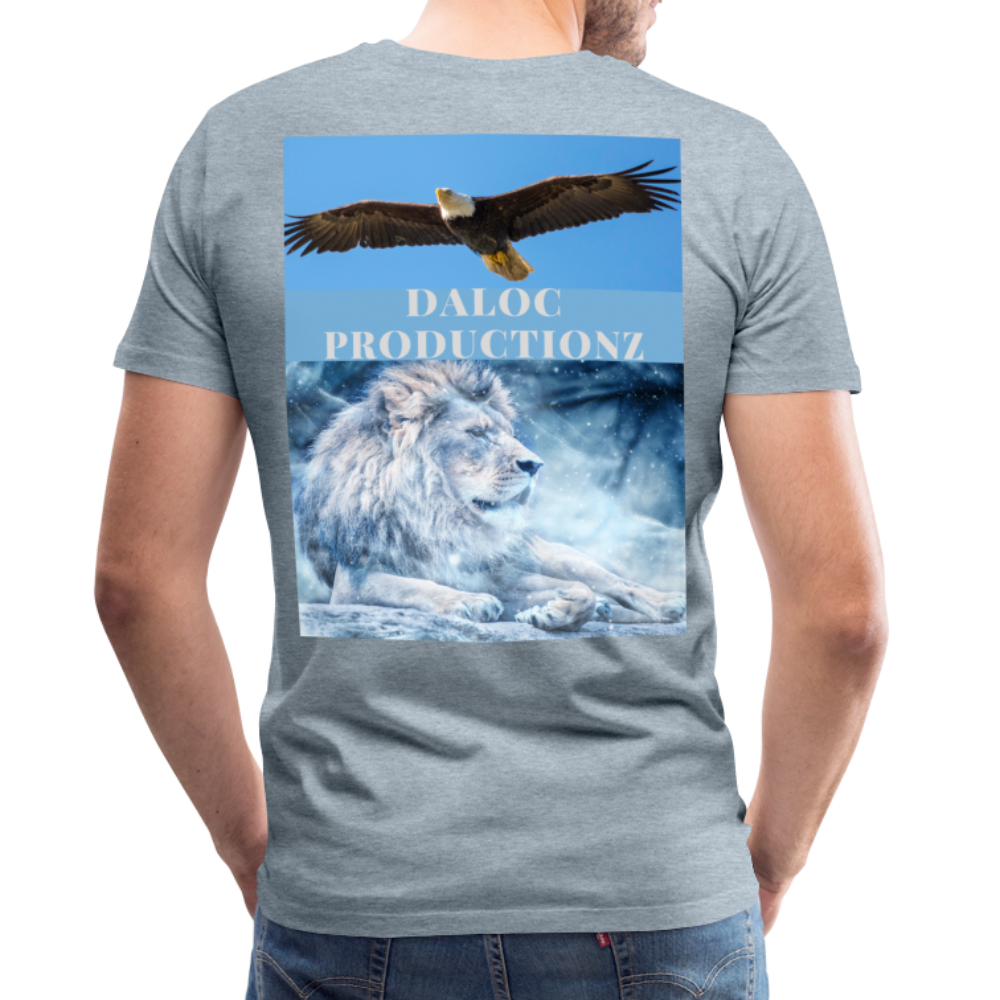 Men's Premium T-Shirt - heather ice blue