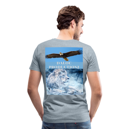 Men's Premium T-Shirt - heather ice blue