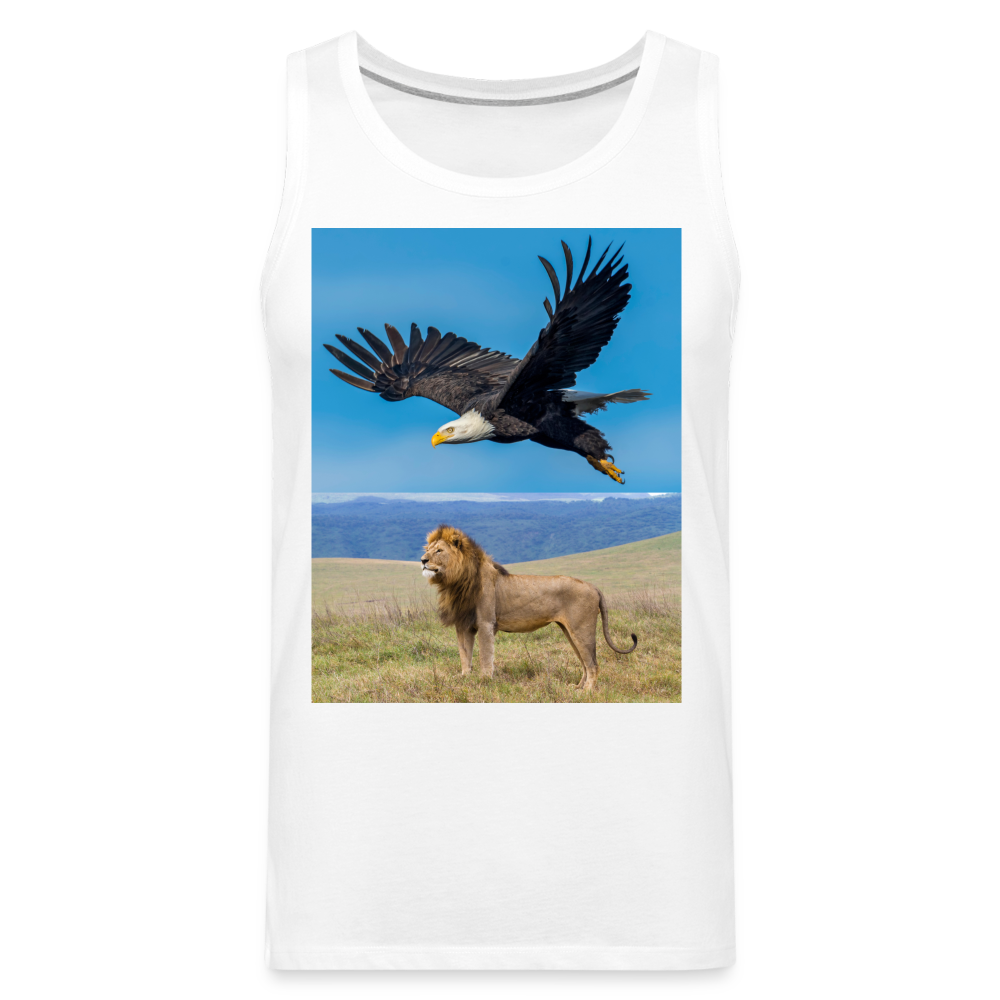 Men’s Premium Tank - white