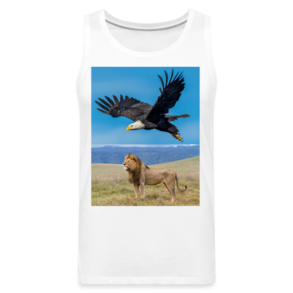 Men’s Premium Tank - white