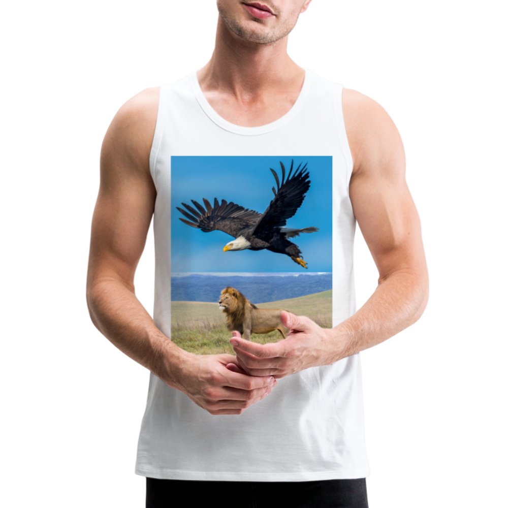 Men’s Premium Tank - white