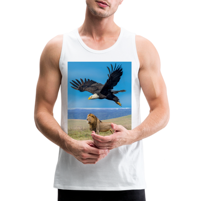Men’s Premium Tank - white