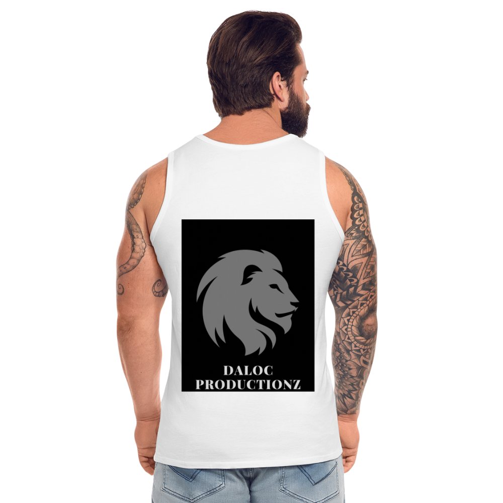 Men’s Premium Tank - white