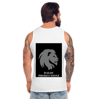 Men’s Premium Tank - white