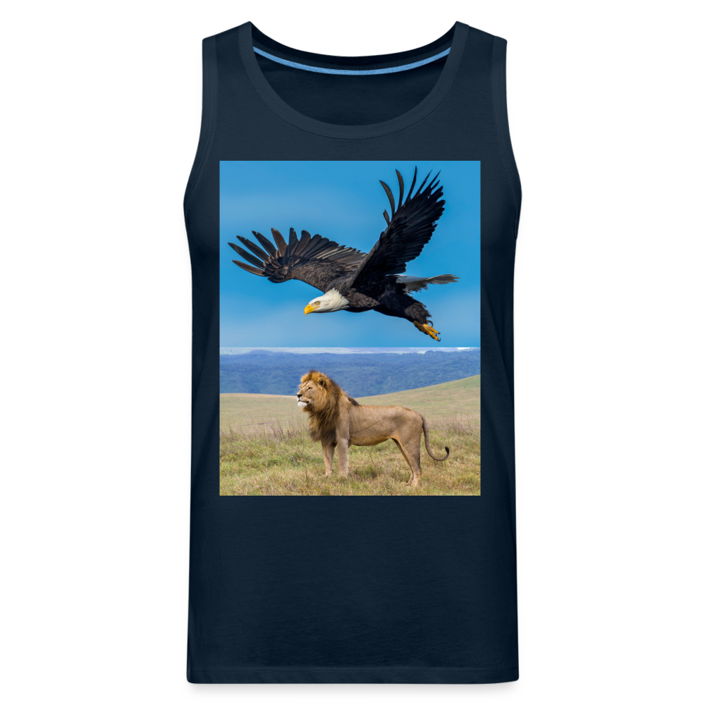 Men’s Premium Tank - deep navy