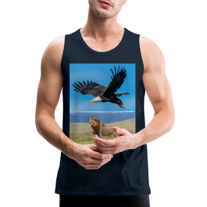Men’s Premium Tank - deep navy