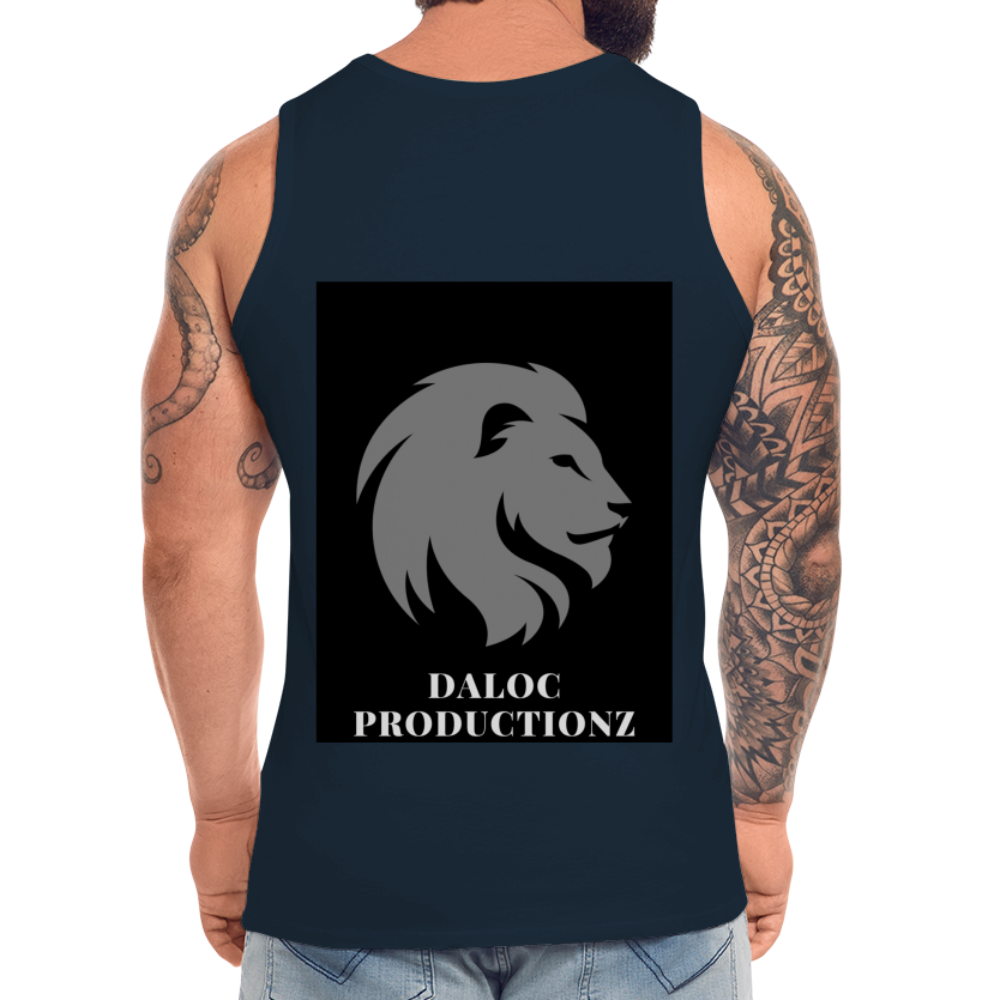 Men’s Premium Tank - deep navy