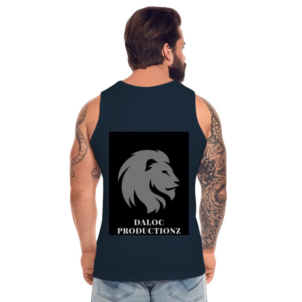 Men’s Premium Tank - deep navy