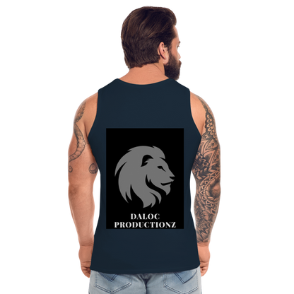 Men’s Premium Tank - deep navy