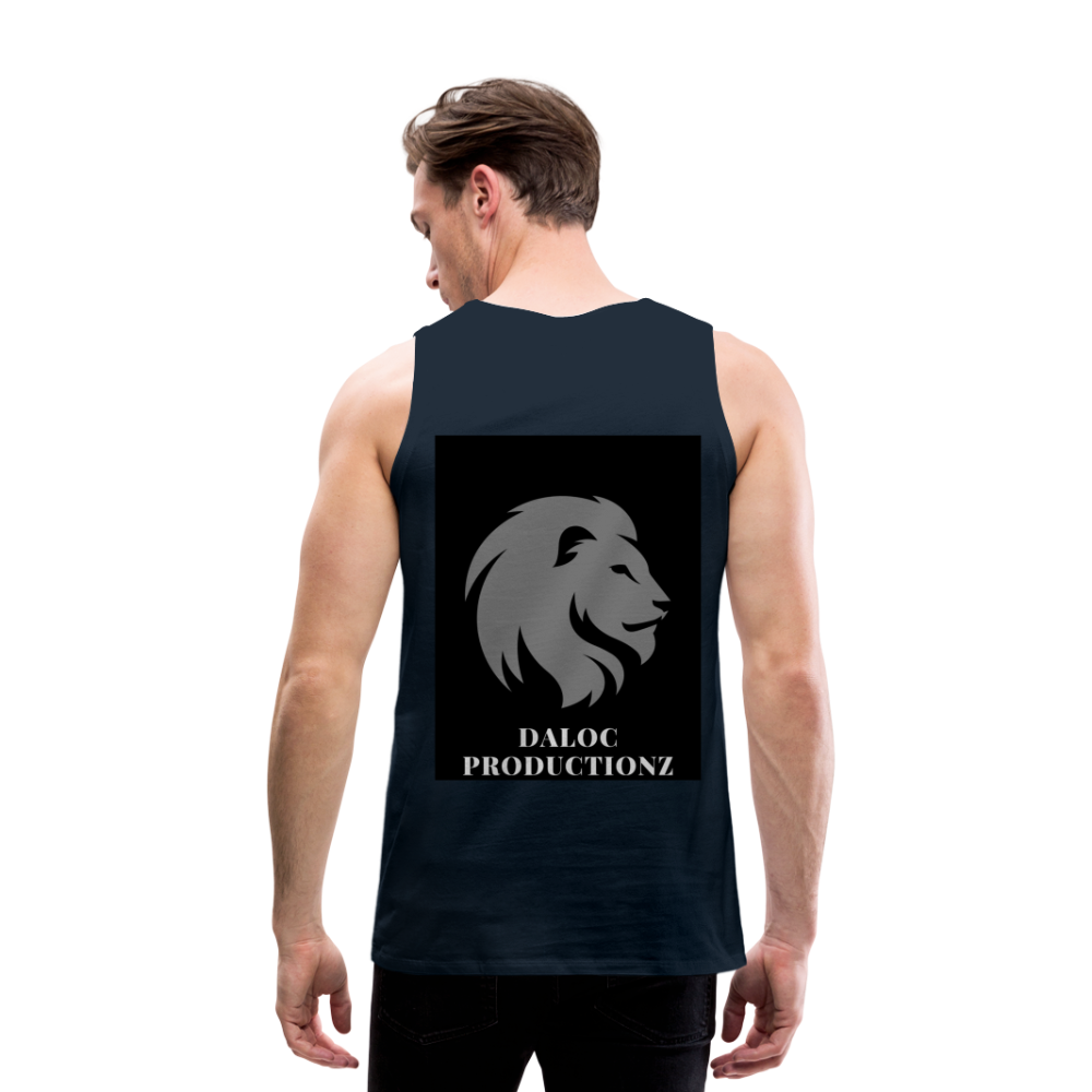 Men’s Premium Tank - deep navy