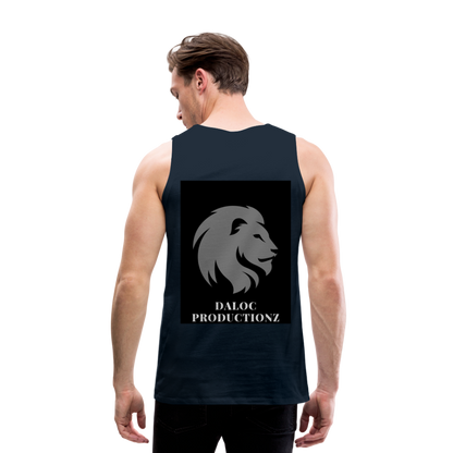 Men’s Premium Tank - deep navy