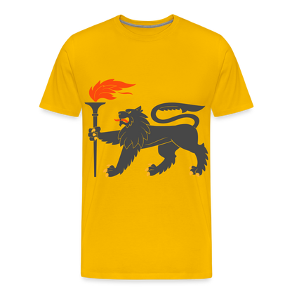 Men's Premium T-Shirt - sun yellow