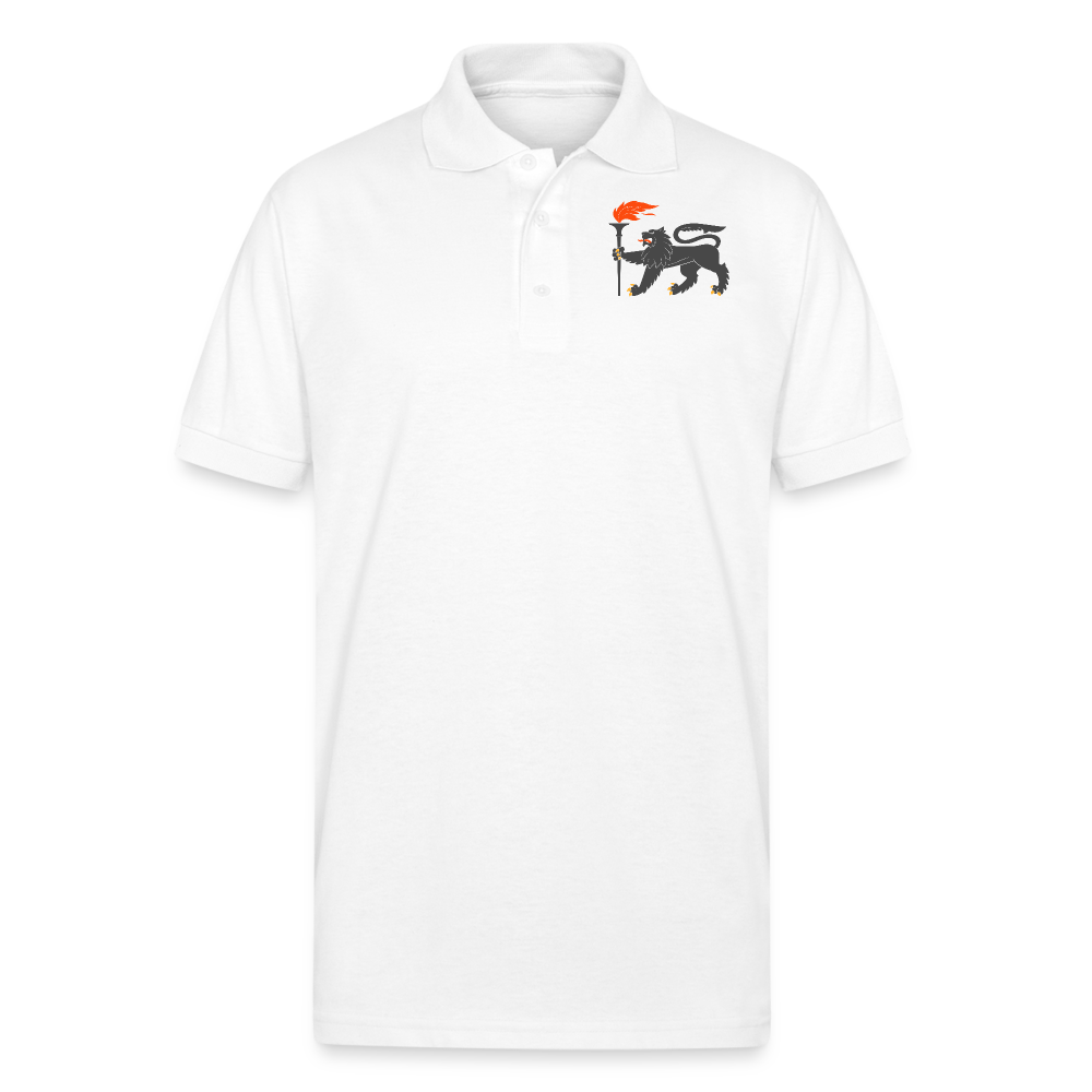 Gildan Men’s 50/50 Jersey Polo - white