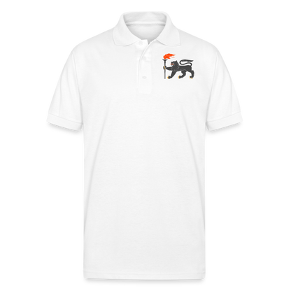 Gildan Men’s 50/50 Jersey Polo - white