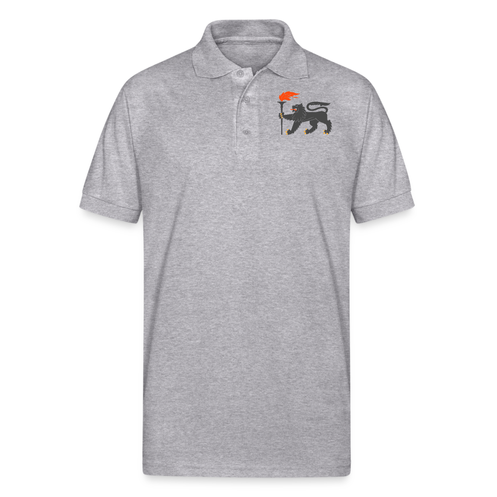 Gildan Men’s 50/50 Jersey Polo - heather gray