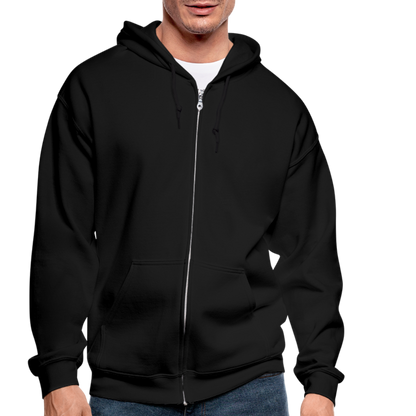 Gildan Heavy Blend Adult Zip Hoodie - black