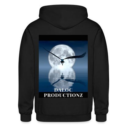 Gildan Heavy Blend Adult Zip Hoodie - black
