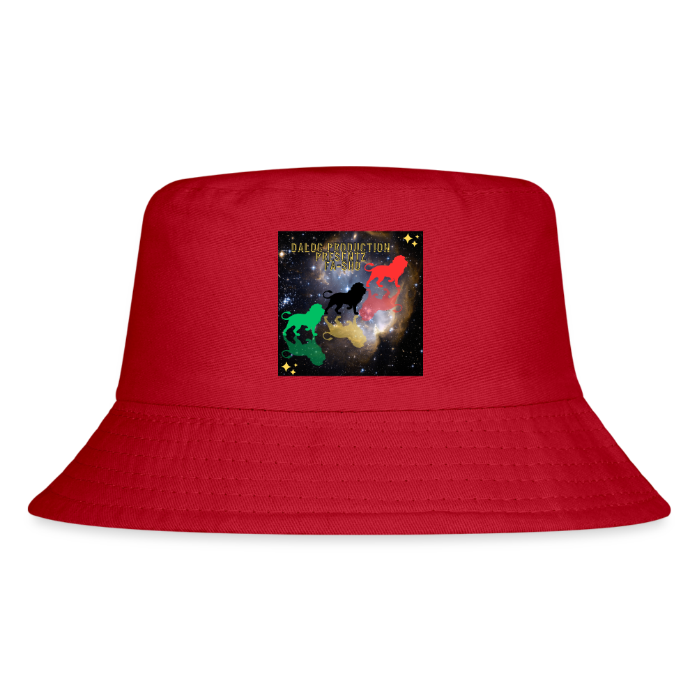 Kid's Bucket Hat - red