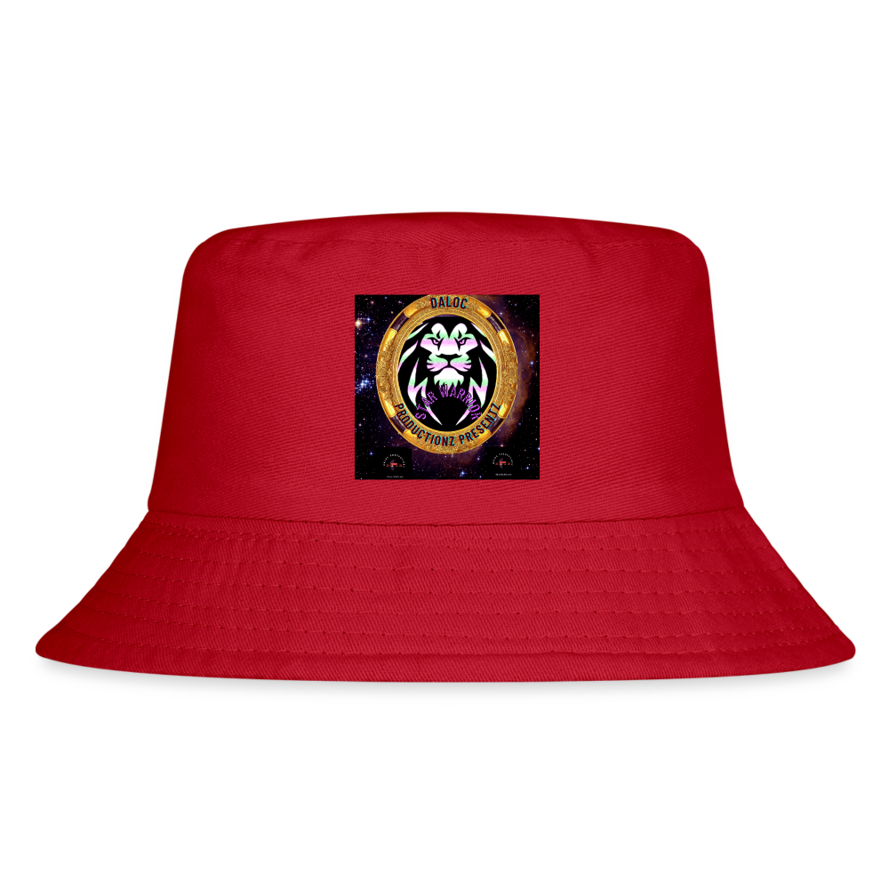 Kid's Bucket Hat - red