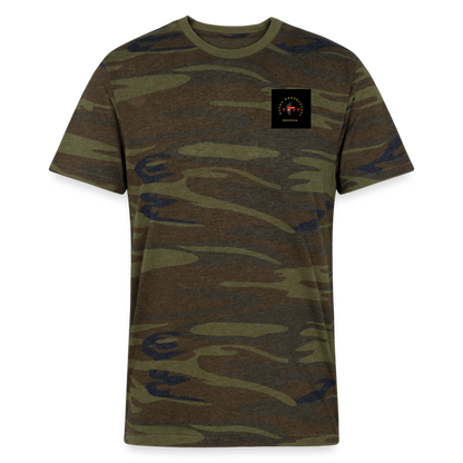 Alternative Unisex Eco Camo T-Shirt - green camo